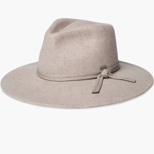 NWT BRIXTON JOANNA PACKAGE WOOL FELT HAT OATMEAL XS